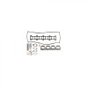 Set garnituri chiulasa MITSUBISHI PAJERO III (V7_W V6_W) 3.2 Di-D 2000-2001 CORTECO 417728P