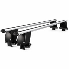 Set bare portbagaj transversale aluminiu cu antifurt compatibile cu plafon normal Audi A3 8L 1996-2003
