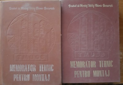 TMUCB memorator tehnic pentru montaj 2 vol. foto