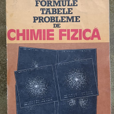 Carte de Formule Tabele Probleme de Fizică Chimie