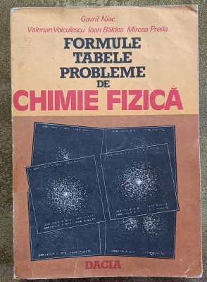 Carte de Formule Tabele Probleme de Fizică Chimie foto
