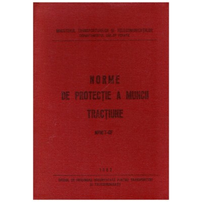 - Norme de protectie a muncii - Tractiune NPM/T-CF - 128242 foto