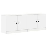 vidaXL Dulap de pat cu ușă 2 pcs Alb 66 x 35 x 48 cm Lemn prelucrat 893715