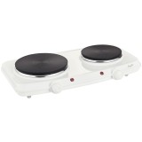 Plita Incorporabila SIMPL 2 Arzatoare, Design Modern Alb, Puternica, Compacta, SHP303-24