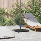 vidaXL Bază pentru umbrele de exterior Negru 45 x 45 x 31 cm Oțel 42009946