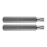 Bit spline M8 x 75 mm din otel S2, set 2 buc, NEO TOOLS