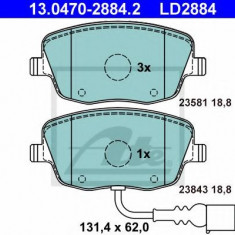 Set placute frana,frana disc VW POLO (9N) (2001 - 2012) ATE 13.0470-2884.2