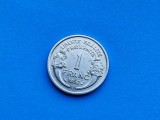 1 Franc 1957 lit. B -Franta-stare buna, Europa, Aluminiu