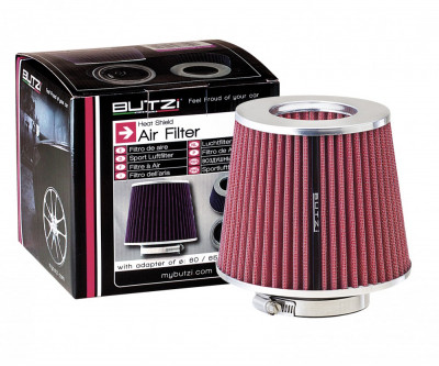 Filtru aer sport Stream Air Pink 150x160mm cu 4 adaptori Kft Auto foto