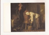 FA95 -Carte Postala-SUEDIA - Nationalmuseum Stockholm - Jean Baptiste Chardin, Women drawing water , necirculata