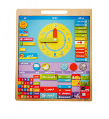 Calendar magnetic vremea - limba romana PlayLearn Toys foto