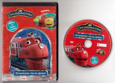 dvd animatii animatie desene animate dvd chuggington trenuletele vin in ajutor! 2011 dublat romana foto