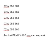 Cartele numere ușoare consecutive