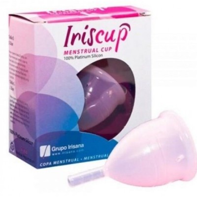 IRISCUP - SMALL PINK MONTH CUP A + FREE STERILIZER BAG foto