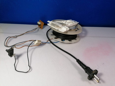 Cablu alimentare 220 V, 10 m aspirator Philips cu mecanism derulare / C1 foto