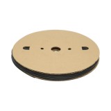 Tub termocontractabil negru 1 mm, 200 m/rola pentru cabluri electrice