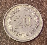C50 - Moneda foarte veche - Ecuador - 20 centavos - 1975