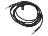 Cablu Audio Jack 3,5mm 3-Pin 0,5m Negru