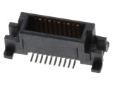 Conector PCB-PCB mufă, 20 pini, vertical, SMT, rolă