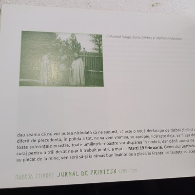 NADEJDA STIRBEY- JURNAL DE PRINTESA (1916-1919)-2015S4. foto