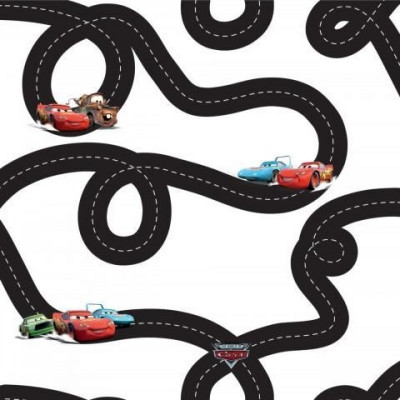 Rola tapet Disney Cars Decofun TA01897, 10 x 0.52 m foto