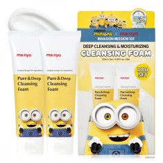 Set Spuma de curatare Pure &amp; Deep Cleansing Foam, 2 x 120ml, Ma:nyo