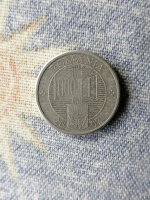 MONEDA 1000 lei 2002 ROM&amp;Acirc;NIA. 1 foto