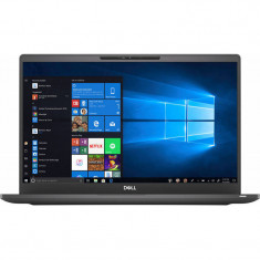 Laptop Dell Latitude 7400 14 inch FHD Intel Core i5-8265U 8GB DDR4 256GB SSD FPR Windows 10 Pro 3Yr ProS Black foto