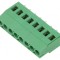 Conector regletă de conexiuni PCB 20A unghiular