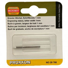 Stylus din carbid pentru GE 20, gravura in metal, plastic, sticla Micromot Proxxon 28766, O1 mm foto