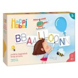 Joc magnetic educativ cu 83 de magneti din hartie, multicolor, pentru invatarea scrisului, 5+ ani, CMCLASS