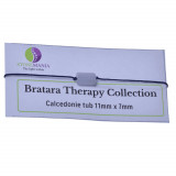 Bratara therapy collection calcedonie tub 11mm x 7mm, Stonemania Bijou