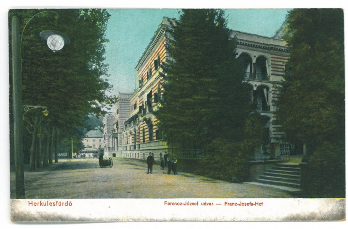 5366 - Baile HERCULANE, Romania - old postcard - unused