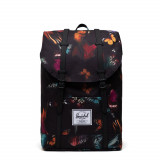 Rucsac Herschel Retreat Warp Butterflies - Cod 729453756896, Negru, Marime universala