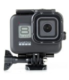 Carcasa Waterproof pentru GoPro Hero 8 Hero 8 Black / rezistenta la soc / Negru