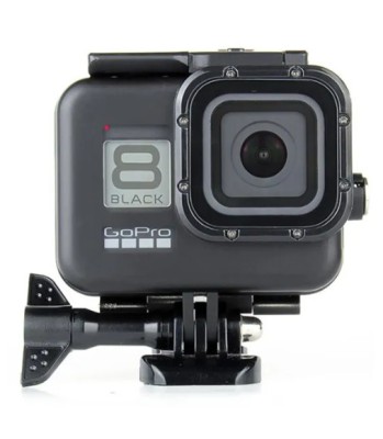 Carcasa Waterproof pentru GoPro Hero 8 Hero 8 Black / rezistenta la soc / Negru foto