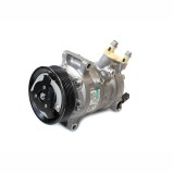 Compresor aer conditionat Audi A3 (8P), 05.2003-05.2010, motorizare 1.6 TDI/1.9 TDI, diesel, rola curea 110 mm, 6 caneluri, tip Sanden; tip Valeo: PX