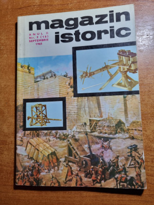 Revista Magazin Istoric - septembrie 1968 foto