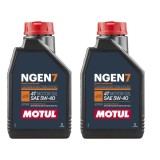 Pachet 2 litri ulei Motul NGEN 7 5W40 , Ulei Sintetic pentru Motociclete si Quad-uri 4T