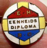 I.577 INSIGNA OLANDA First Aid for Accidents (EHBO) EENHEIDS DIPLOMA SR. 8539, Europa