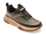 Pantofi sport OTTER kaki, 93516, din material textil