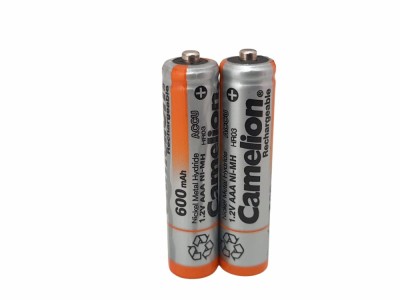 Set 2 acumulatori AAA, HR03, 600 mAh, Ni-Mh 1.2V foto