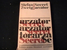 SECRET ARZATOR STEFAN ZWEIG-TRAD. ELENA DAVIDESCU-474 PG- foto