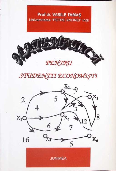 MATEMATICA PENTRU STUDENTII ECONOMISTI-VASILE TAMAS-261542