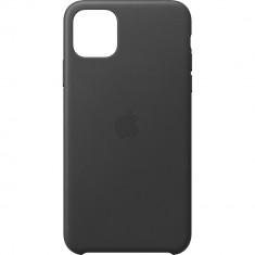 Husa Capac Spate Piele Negru APPLE iPhone 11 foto