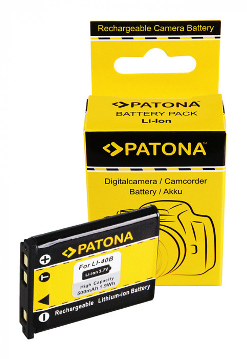 Acumulator tip Pentax D-Li63 DLi63 Patona - 1031