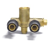 Cot Presfitting Dublu U 16mm, Apă Potabilă, Certificat DVGW