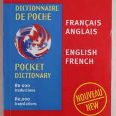 LAROUSSE, DICTIONNAIRE DE POCHE FRANCAIS ANGLAIS, ENGLISH FRENCH, POCKET DICTIONARY, 1999