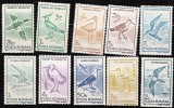 1991 - Pasari acvatice, uzuale, serie neuzata
