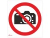 Indicator de Protecție Interzicere PVC 200x200 mm